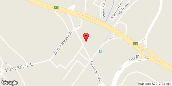 موقعیت شورای اسلامی شهر میانه روی نقشه