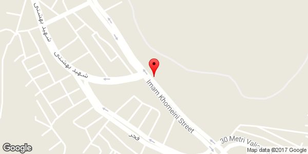 موقعیت مصالح ساختمانی عبدی روی نقشه