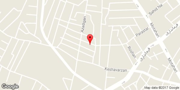 موقعیت انستیتو زیبایی ملک روی نقشه