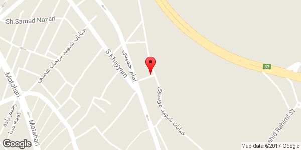 موقعیت کرکره سازی روی نقشه