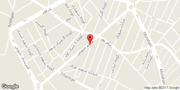 موقعیت بیمه ایران نمایندگی سپهرفر روی نقشه