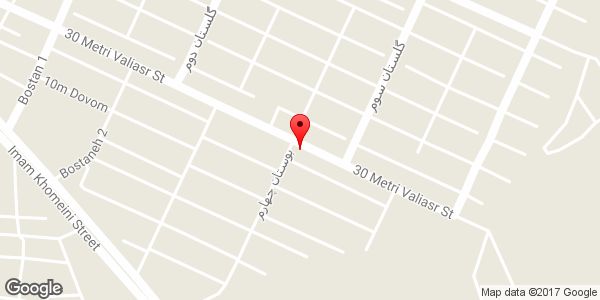 موقعیت لوازم خیاطی گلسا روی نقشه