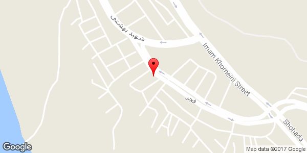 موقعیت فروشگاه لباس روی نقشه