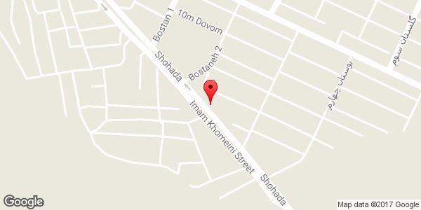 موقعیت صافکاری وحید روی نقشه