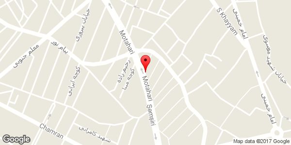 موقعیت تعمیرگاه لوازم خانگی روی نقشه