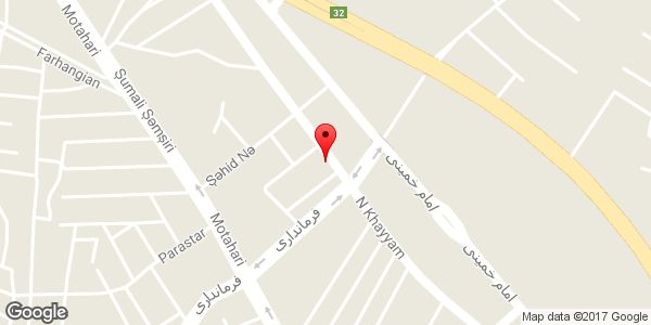 موقعیت سوپر مارکت روی نقشه