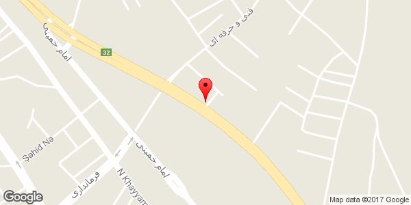 موقعیت تولید کننده انواع ظروف آلومینیومی و تفلون داداشی روی نقشه