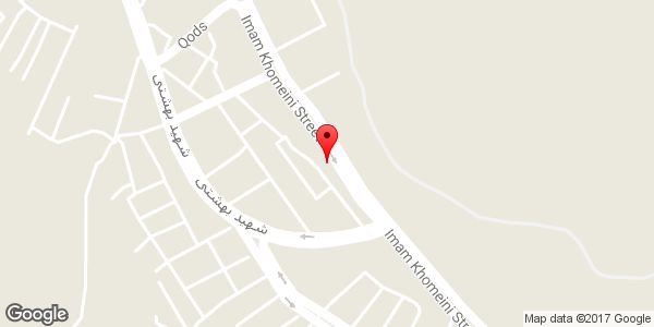 موقعیت صنایع چوبی و کابینت اطلس چوب روی نقشه