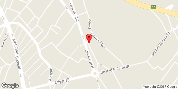 موقعیت نجاری روی نقشه