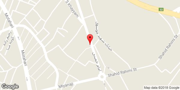 موقعیت کامپیوتر و لپ تاپ تیک تاک کاشانی روی نقشه