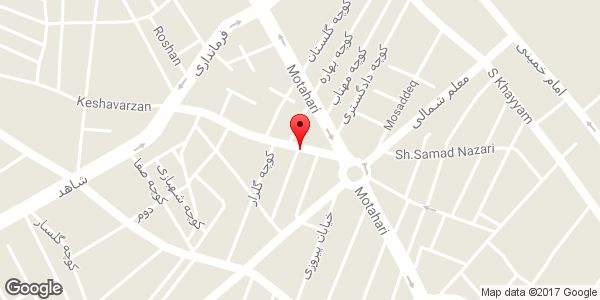 موقعیت کیف و کفش فروشی روی نقشه