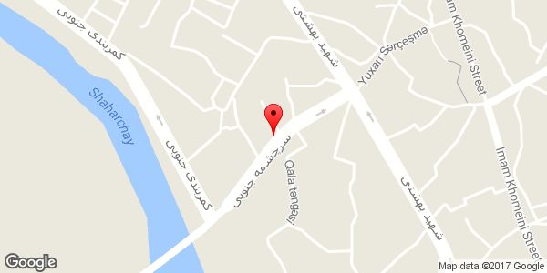 موقعیت تعمیرگاه موتور سیکلت مختاری روی نقشه