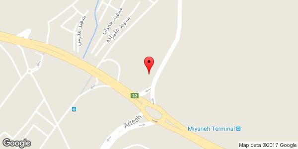 موقعیت مصالح ساختمانی حسین یوسفی روی نقشه