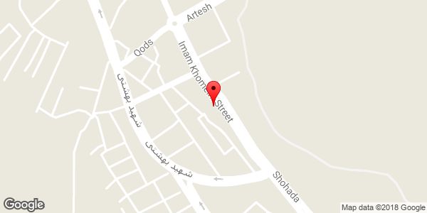 موقعیت زندان میانه روی نقشه