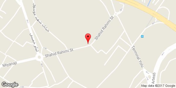 موقعیت شرکت گون آی اوبا (مهندس کاظم احمدی) روی نقشه