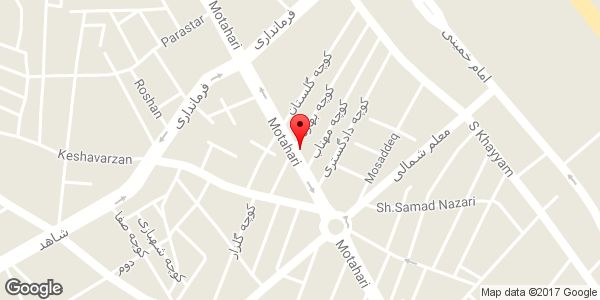 موقعیت مزون عروس پرنسس روی نقشه