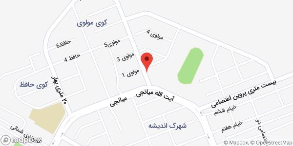 موقعیت کابینت تک دکور روی نقشه