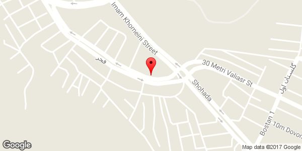 موقعیت صافکاری هادی روی نقشه