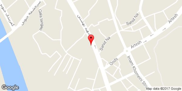 موقعیت نمایشگاه اتومبیل باما روی نقشه