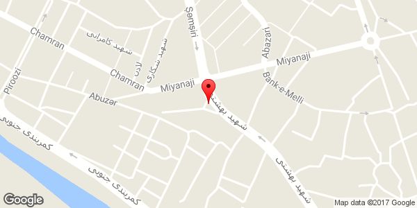 موقعیت بورس برنج نعمتی روی نقشه