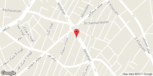 موقعیت آرایشی بهداشتی لرد روی نقشه