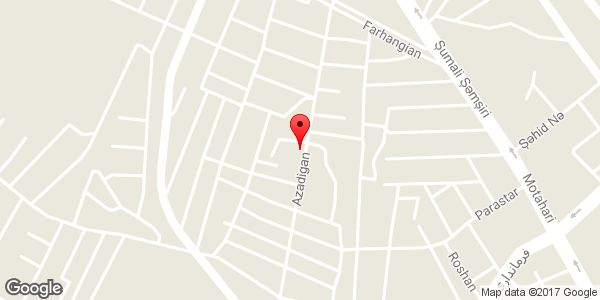 موقعیت تاکسی تلفنی بانوان روی نقشه