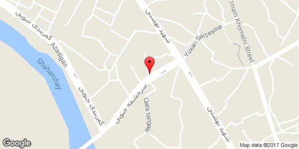 موقعیت سوپر مارکت روی نقشه