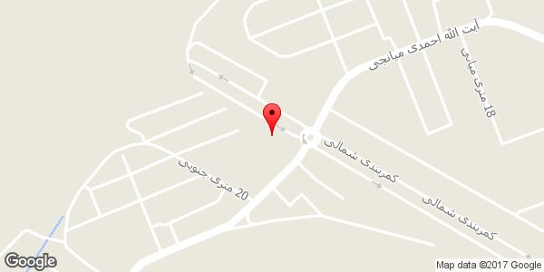 موقعیت وسایل ورزشی بوستان اندیشه روی نقشه