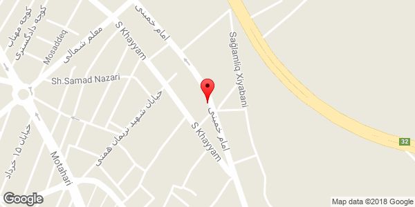 موقعیت اطمینان صنعت روی نقشه