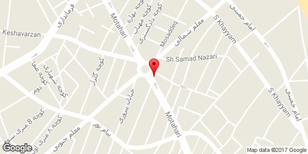 موقعیت نمایندگی سامسونگ (عسگری) روی نقشه