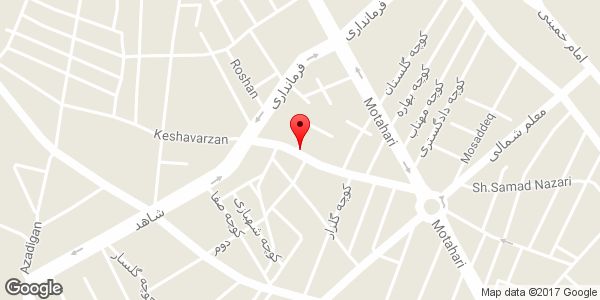 موقعیت پیرایش مهر روی نقشه