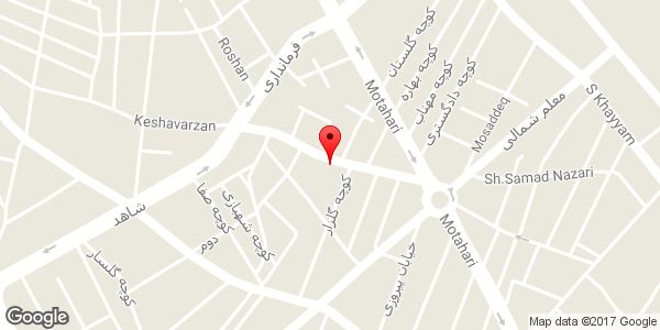 موقعیت ارزانسرای کفش تک روی نقشه