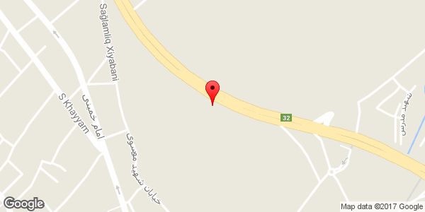 موقعیت حوزه علمیه شهید آیت اله حامدی شهرستان میانه روی نقشه