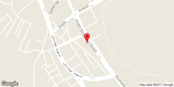 موقعیت انجمن حمایت زندانیان شهرستان میانه روی نقشه