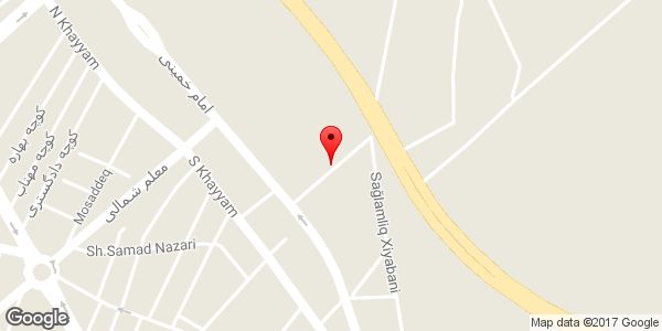 موقعیت فیزیوتراپی طلوع روی نقشه