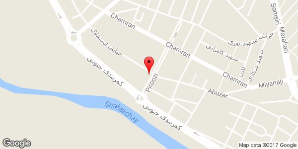 موقعیت لبنیاتی بوستانی روی نقشه