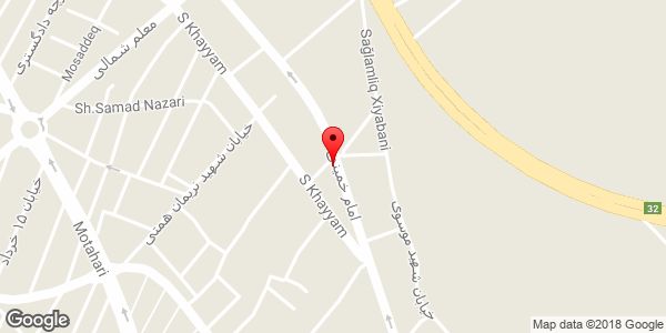 موقعیت فروشگاه لوازم فانتزی پزشکی روی نقشه