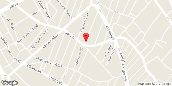 موقعیت دوربین مدار بسته منصوری روی نقشه