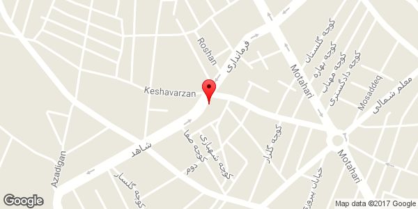 موقعیت دفتر کارشناس دادگستری مهندس ابراهیمی روی نقشه