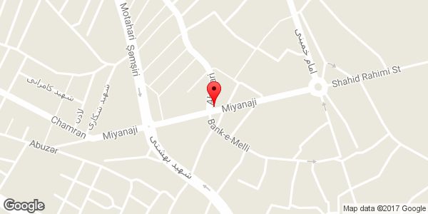 موقعیت میوه فروشی روی نقشه