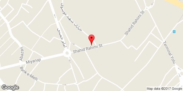 موقعیت فروشگاه فرش شهزاد روی نقشه