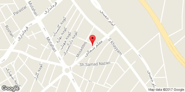 موقعیت سوپر گوشت وطن روی نقشه