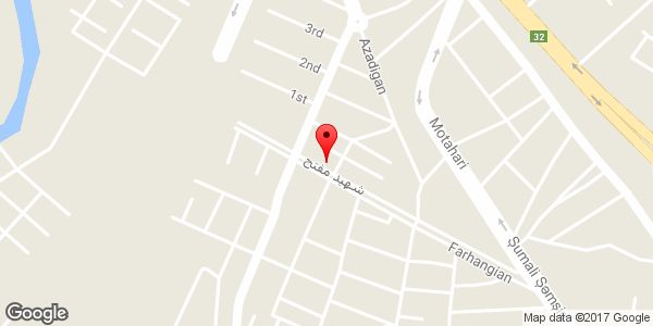 موقعیت فروشگاه زنجیره‌ای جانبو روی نقشه