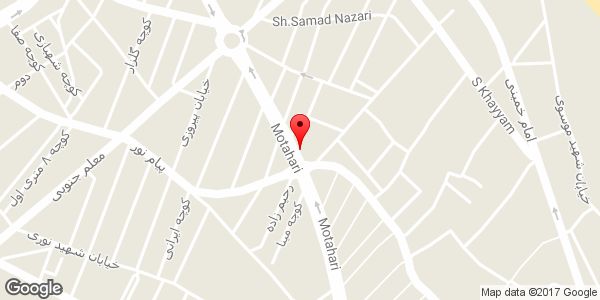 موقعیت بدلیجات نیما روی نقشه