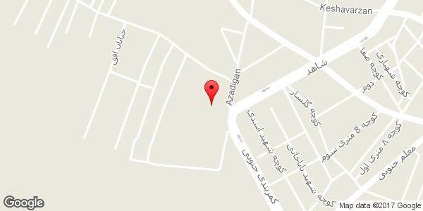 موقعیت فروشگاه مصالح ساختمانی مسیبی شعبه ۲ روی نقشه