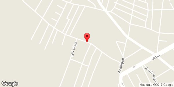 موقعیت نانوایی روی نقشه