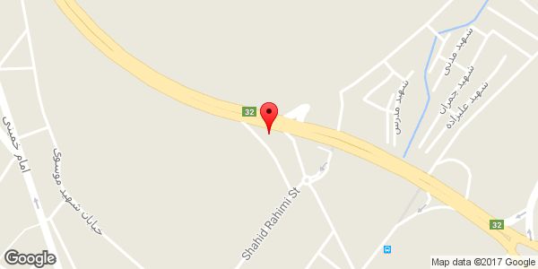 موقعیت جلوبندی سازی رضا روی نقشه