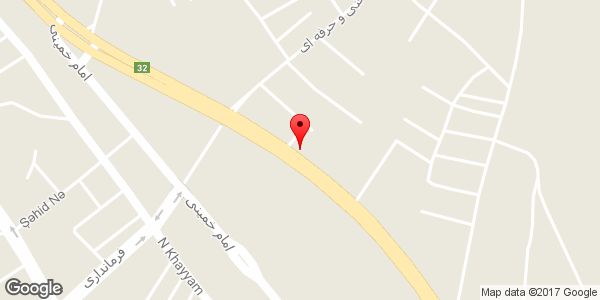 موقعیت اتو گالری مبین روی نقشه