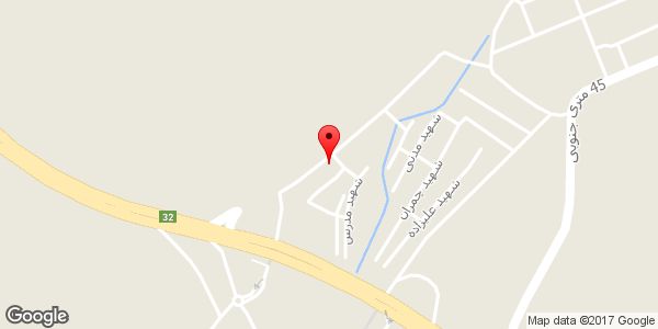 موقعیت میوه فروشی روی نقشه