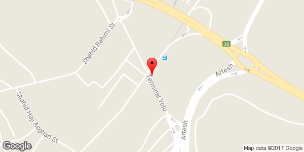 موقعیت فروشگاه میمندی روی نقشه